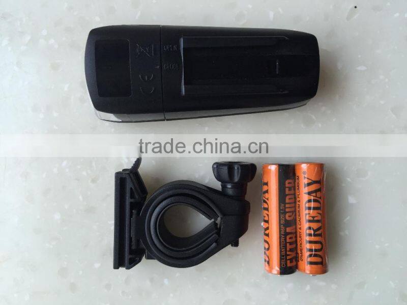 Bicycle Head Light 1W white LED 25LUX