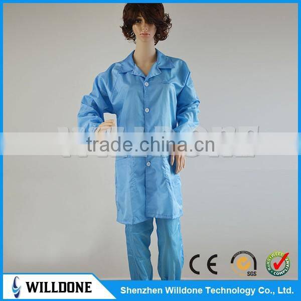Hot Sale Antistatic Cleanroom ESD Smock