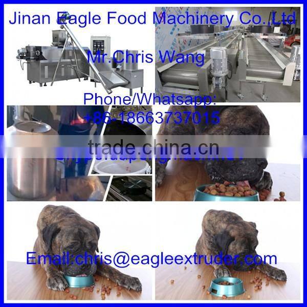 Dry pet food pellet making machine/dog food processing equipment