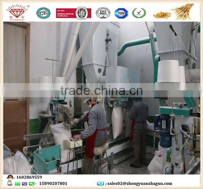 2015 Hot selling mini flour mill at best price in Alibaba