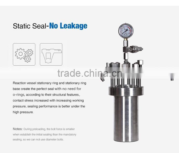 Small Simple High Pressure Reactor