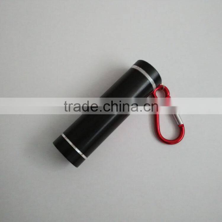 red light AAA battery led flashlight cheap flashlight gift led torch flashlight carabiner flashlight