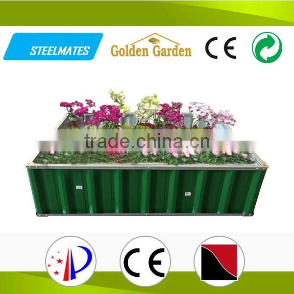 outdoor garden raised bed