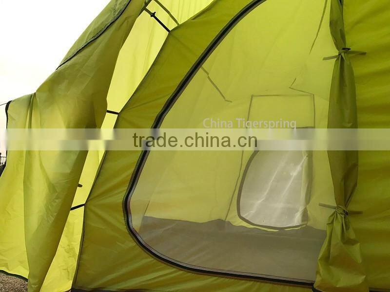 Double Layers Campping Tent with Motorcycle Storage Room Motorcycle Cover