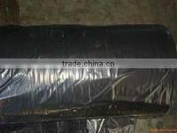 Degradable black plastic film for agricultural