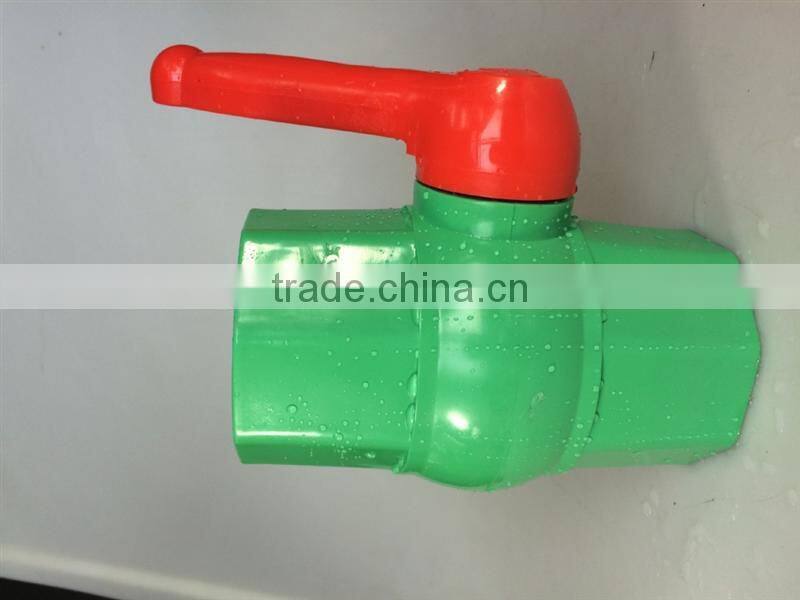Multi Color Octagonal PVC Ball Valve