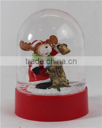Custom Plastic snow globe