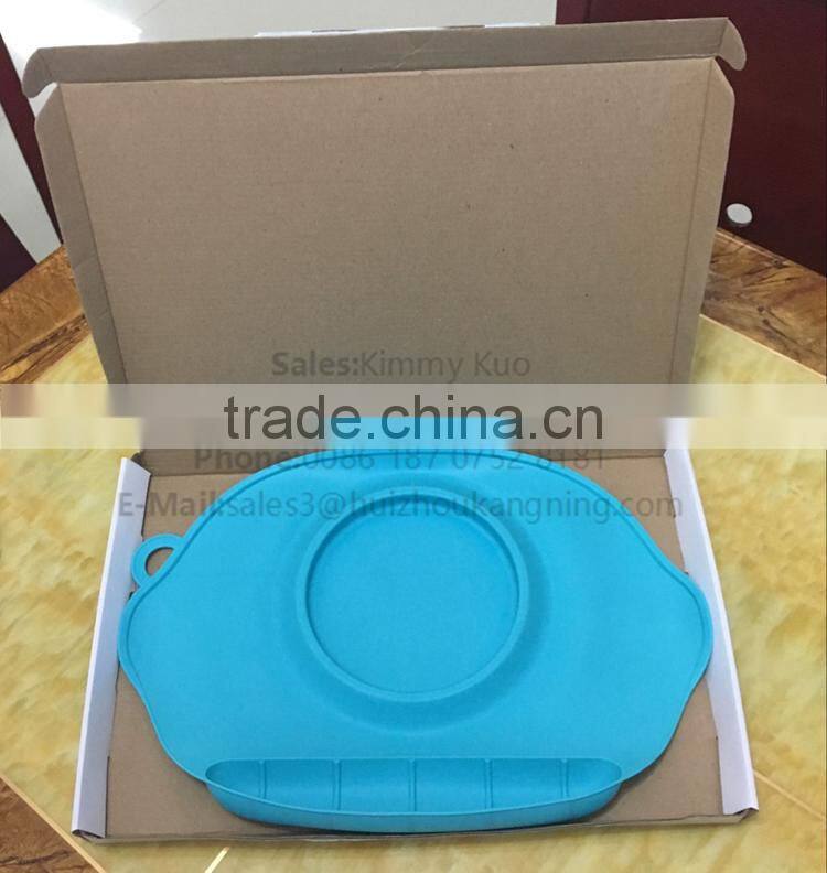 Food grade Silicone Baby Plate & Silicone Baby Bowl & Placemat