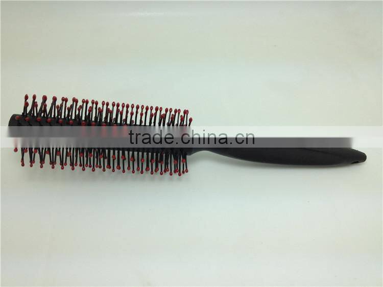 Plastic Full Round Hair Brush Massage Hot Curling Brush