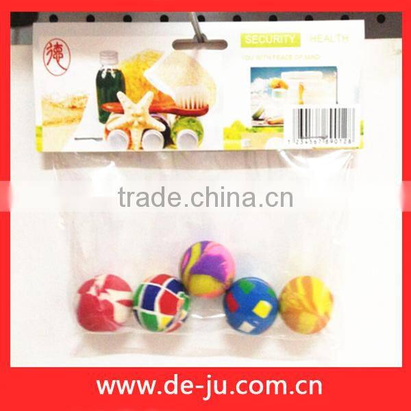 Plastic Bag Head Card Jumping Clear Bouncy Ball