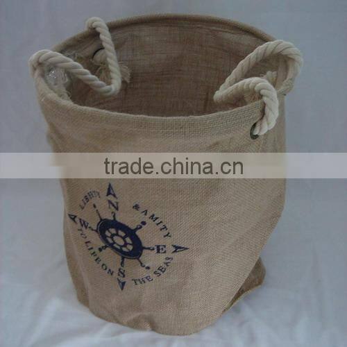 Jute cloth storage box clothing box hot on sales