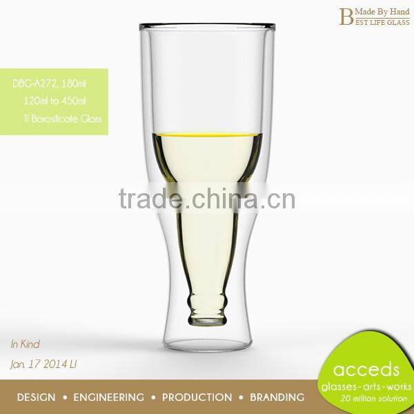 Heat Resistant Hand Blown Creative Produce Beer Cup