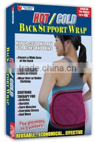 HOT/COLD Back Support Wrap , Hot And Cold Back Support Wrap