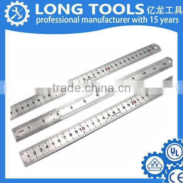 30cm hot sale graduated steel ruler use for measuring