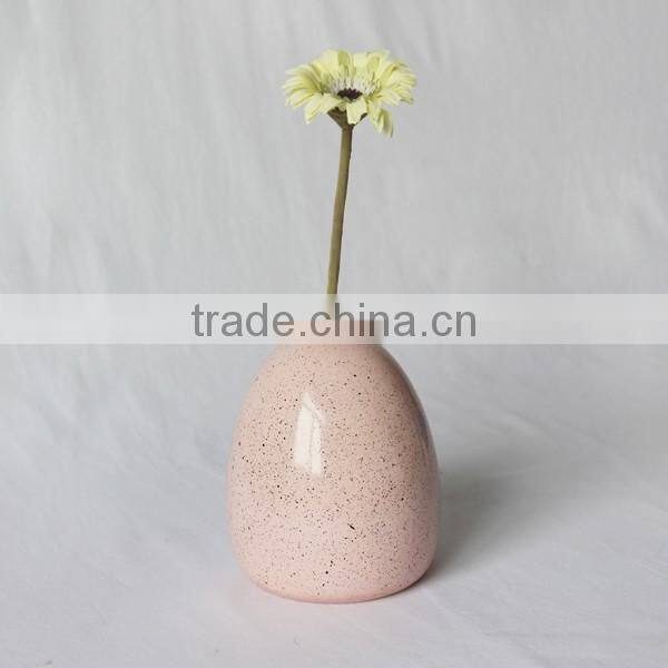 Pastel Dip concrete vase Tall flower vase