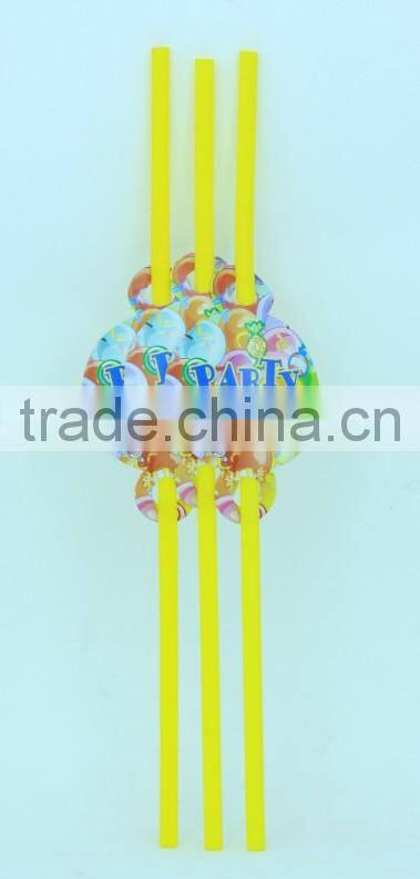 Kids Birthday party Drinking Straws