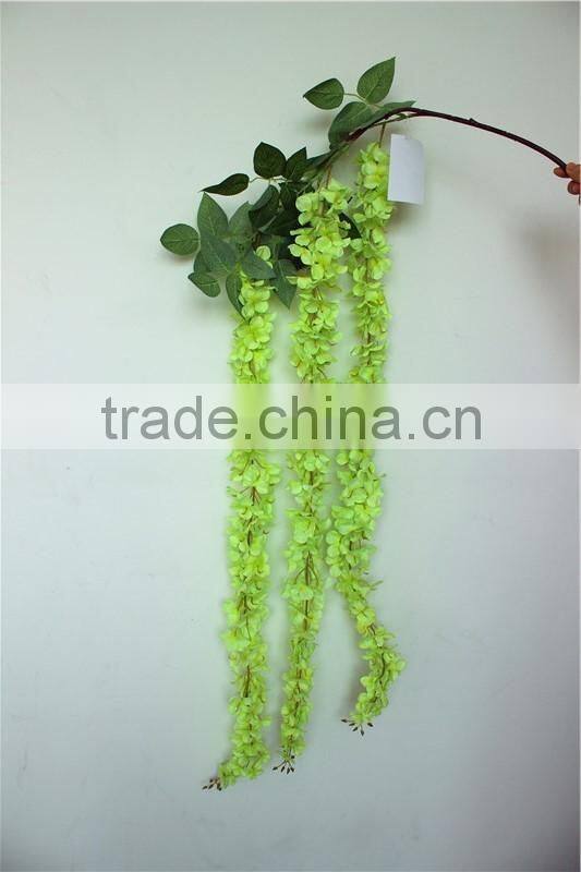 dry vine bulk silk long flower vine wedding party decoration pure white vine
