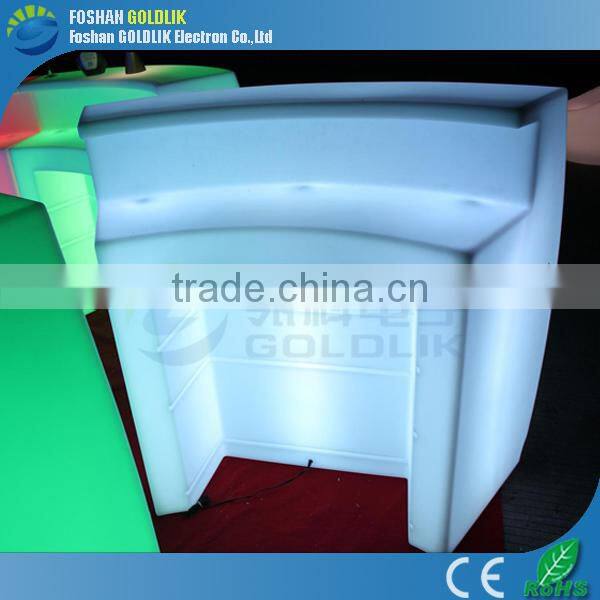 Design commercial bar counters with RGB 16 colors for choice GKT-031BC