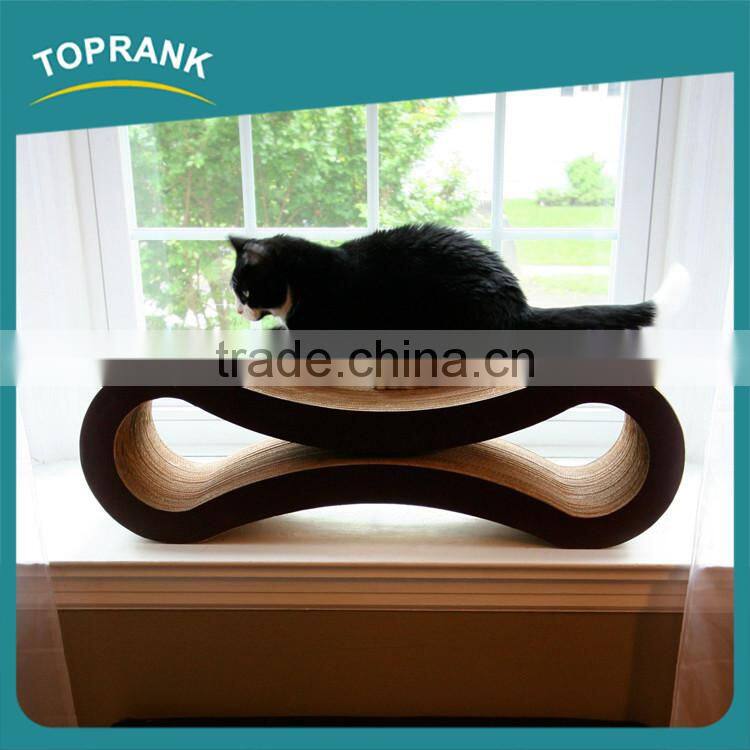 Hot sale indoor cat perch cardboard cat scratcher lounge