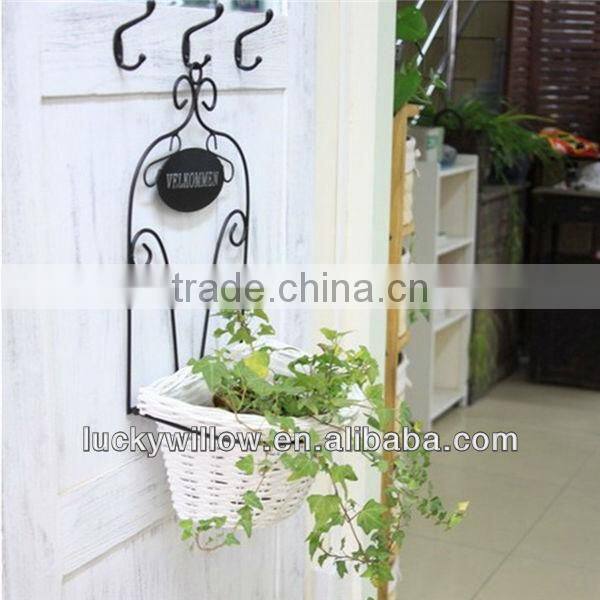 Direct supplier decorative wicker wall basket