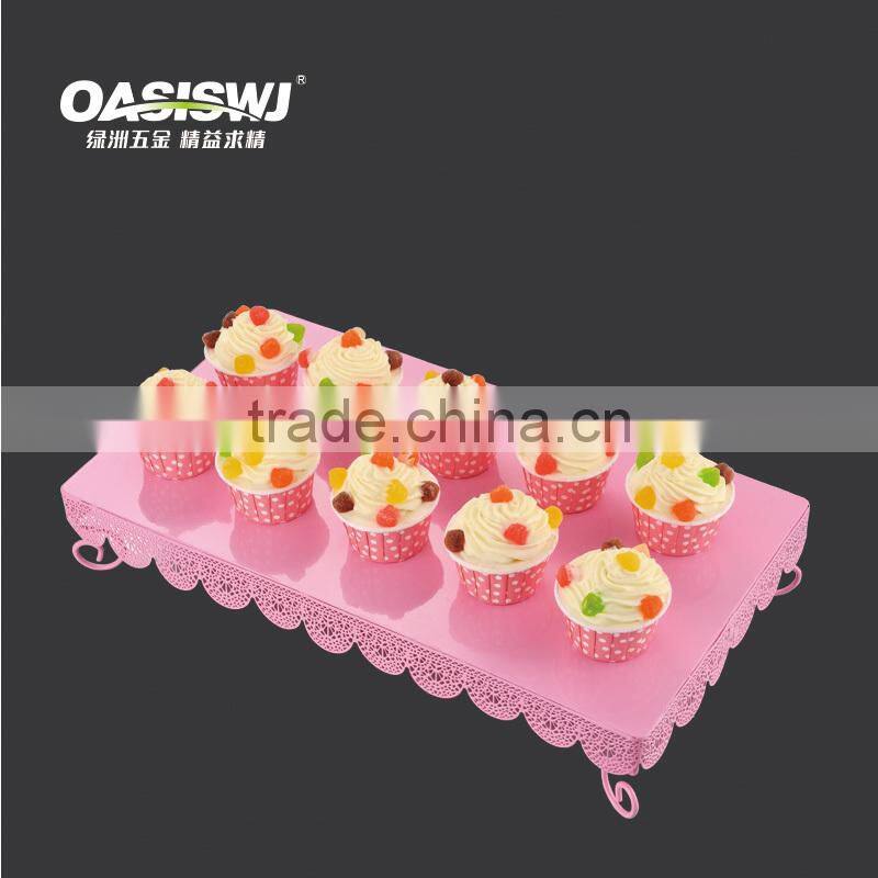 Metal cake stand with powder coating cake stand wedding cupcake stand