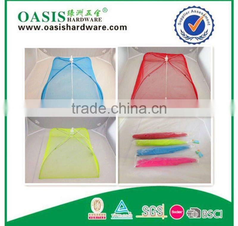 4 sides mesh polyester food cover Outdoor food covers pop up mesh food cover