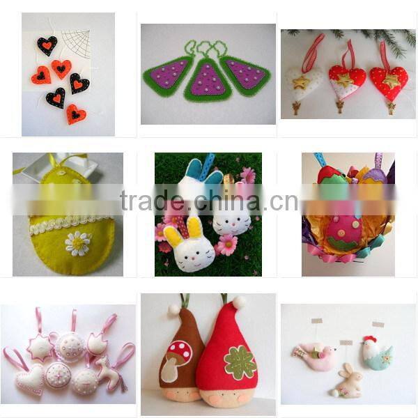 2017 new products hot promotional item handmade fabric kid craft home ornament wholesale alibaba gifts felt decorative grey wolf