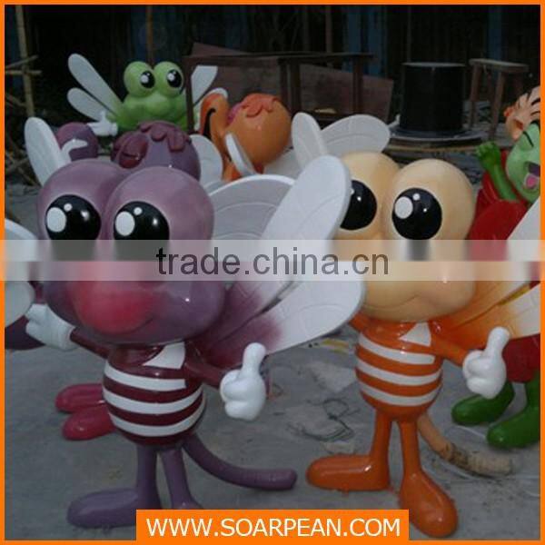 Newest Custom Figurine Fiberglass Mini Christmas Figurine