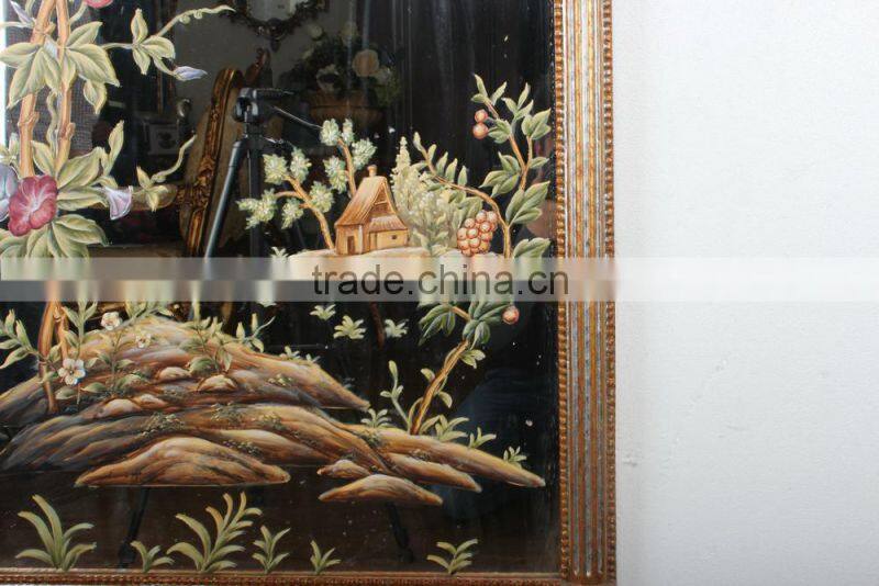 Hand painted landscape wall decorative frame