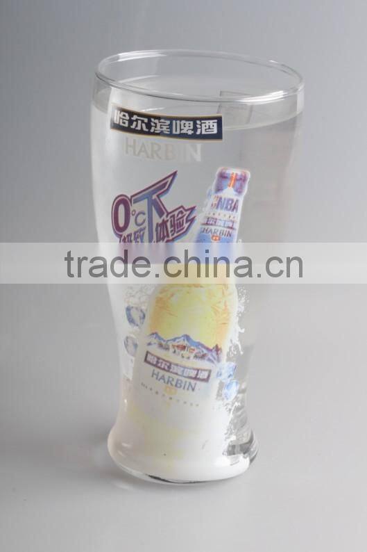 Hot sale promotion glass beer mug/cup