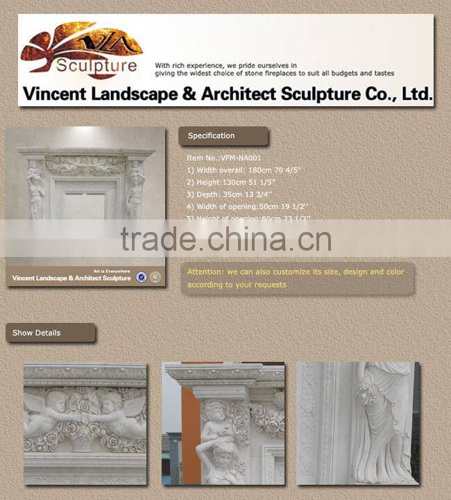 2015 contemporary home decor marble wood burning fireplace mantel