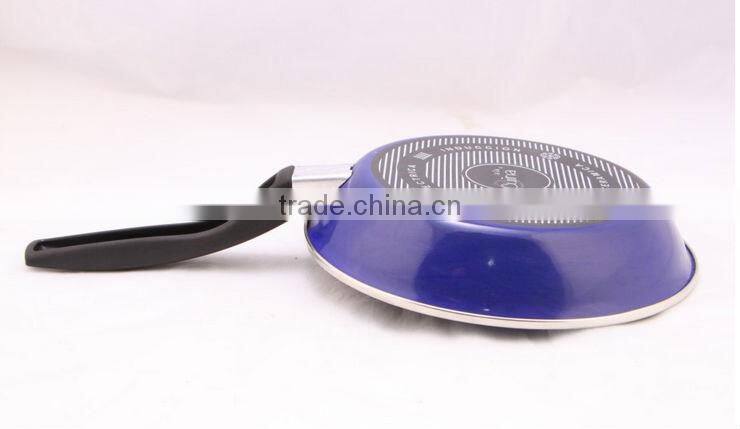 2014 High Quality Enamel Cast Iron Frying Pan