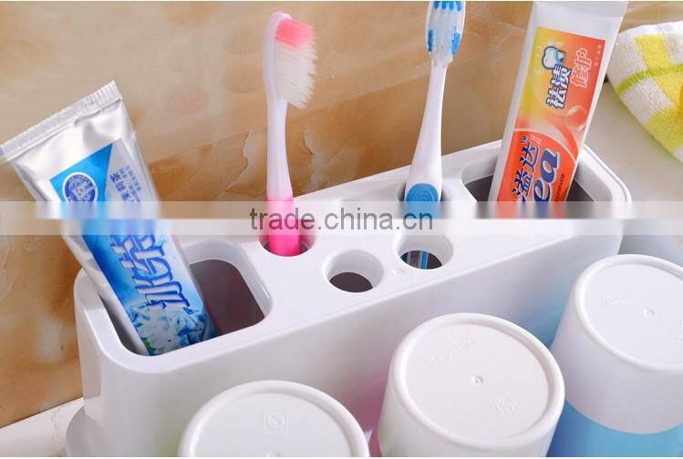 Good Quality Plastic Toothbrush Holder With Suction Cup