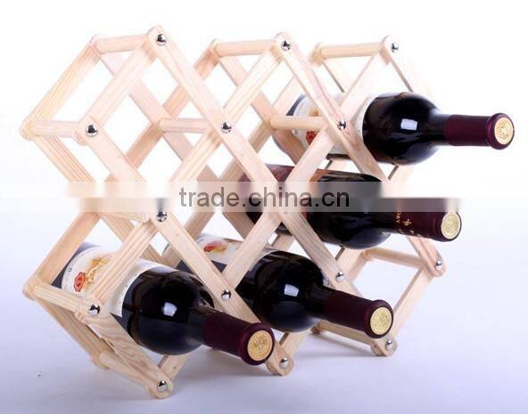 2016 hot sale hot sale pine wooden cup bottle holder