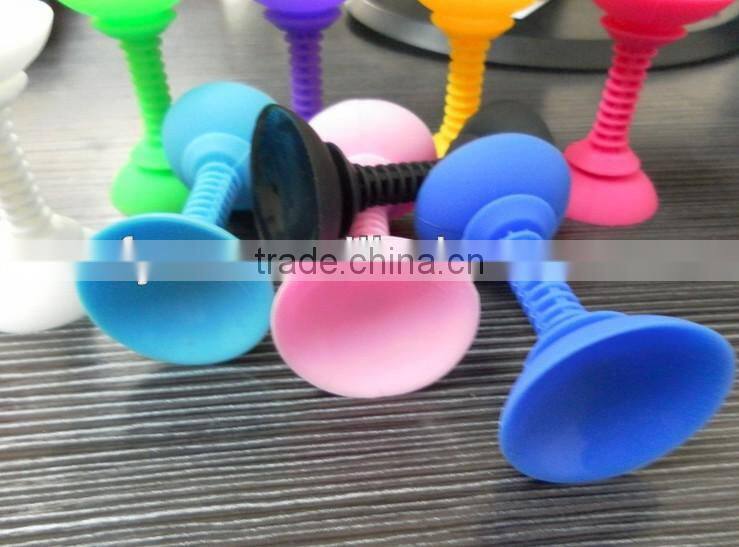 wholesales fashional double side silicone sucker, silicon phone ball sucker, silicone sucking phone stand/cell phone accessory
