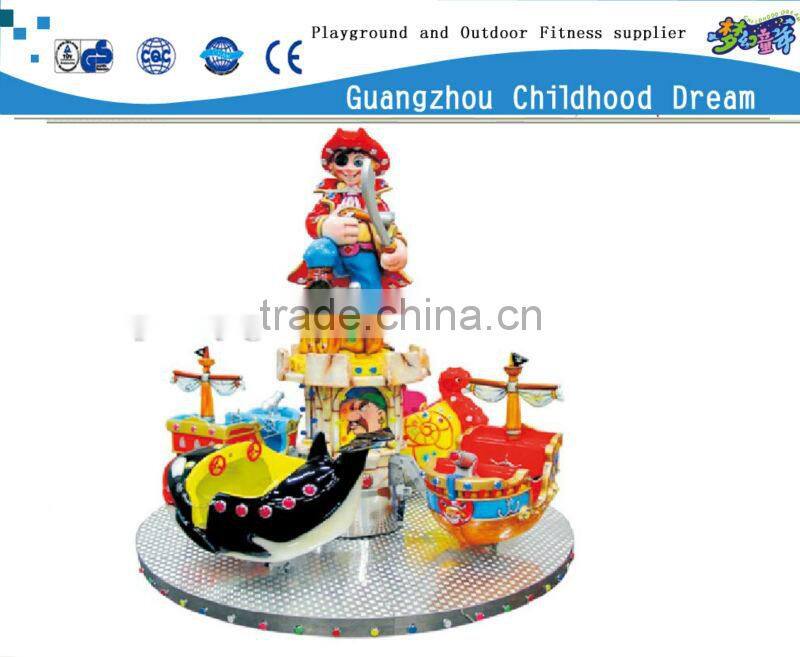 (HD-10802)Beautiful pirate ship carousel theme park ride horse riding simulator for sale arcade machine