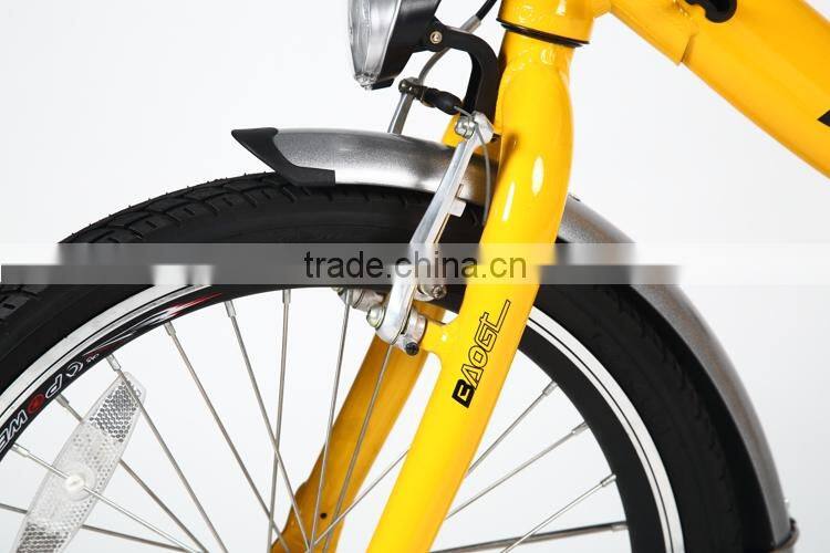 20" electric bike foldable folding electric bikes for sale