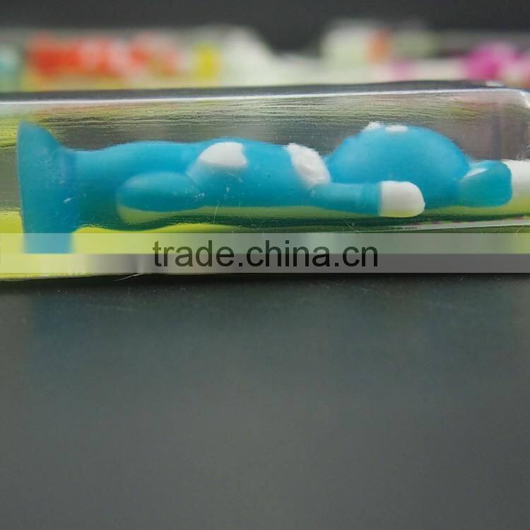 Child small head cheap nylon brisltles rubber pp handle toothbrush