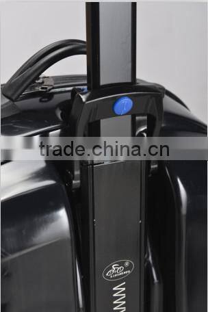 Unique folding scooter luggage pulling suitcase for sale