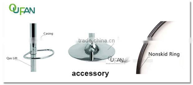 Oufan chrome barstools with footrest ABS-1064