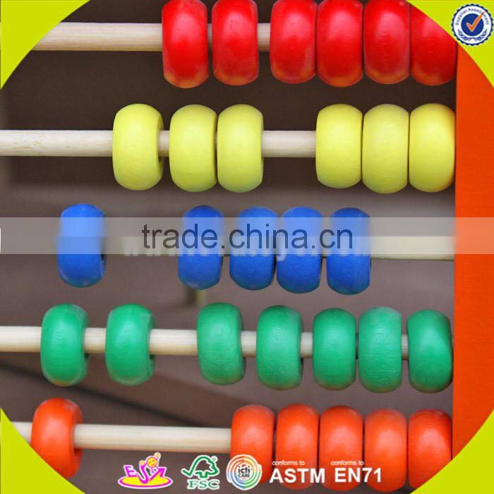 wholesale wooden multifunctional String Beads toy,lovely kid cubic bead toy,Educational cubic bead toy for baby W11B061