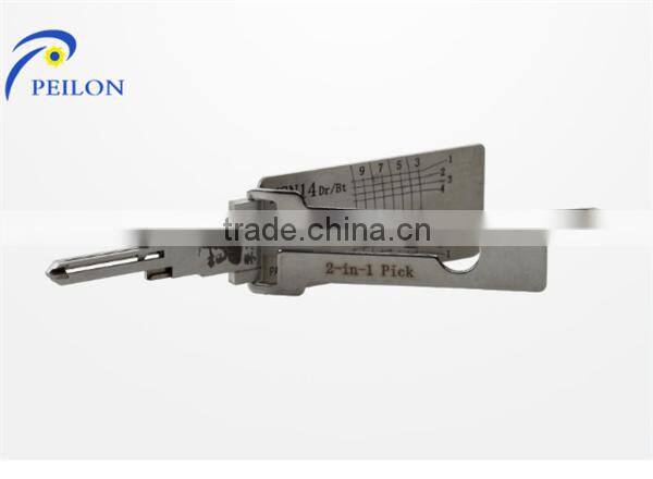 Auto Locksmith Tools LISHI NSN14 2-in-1 Auto Pick and Decoder For Nsn Subaru Locksmith Tools