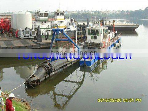 18 inch sea and river cutter suction dredger boat