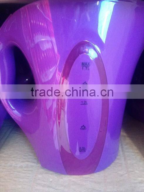 Traditional plastic eletric kettle/ water kettle 1.7L