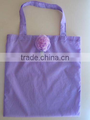 Rose Nylon Foldable Eco Storage Reusable Tote Housewife Shopping Bags