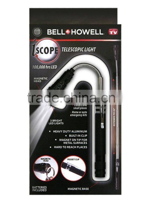 Telescopic Magnetic Pick Up Tool With Light