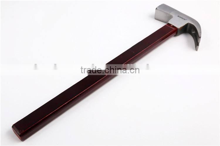 Professional multi-long plywood handle claw hammer with high quality