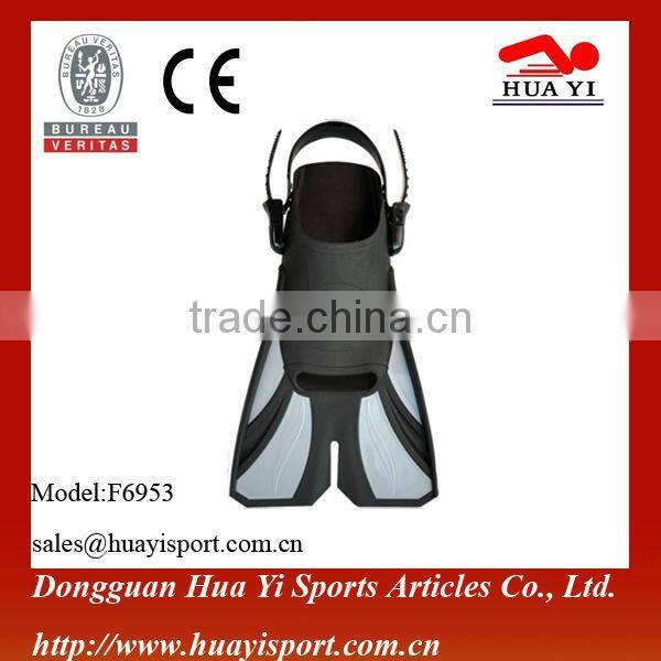 Comfortable Short Silicone Diving Flipper Diving Use fins