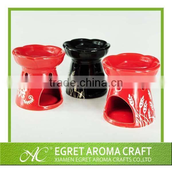 Popular customized glass bottle with rattan sticks for flavor car air freshener