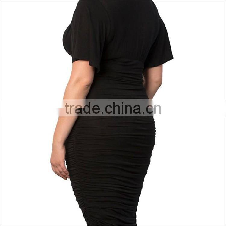 Nice fat size women party dress, oem service, young ladies evening dres s
